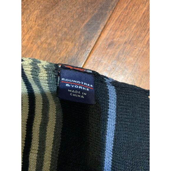 Roundtree & Yorke Men's Navy Khaki Beanie - OS - Picture 5 of 5